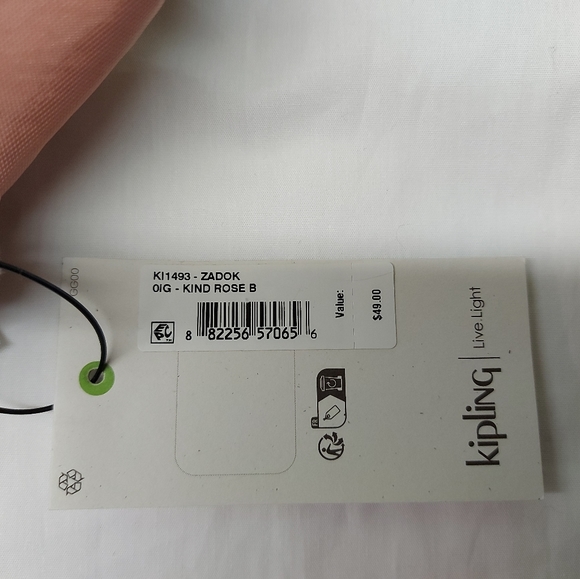 NWT Kipling Zadok Makeup Bag Kind Rose - Picture 3 of 6